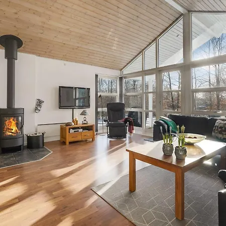 度假居 Toftlund With A Fireplace 09 *