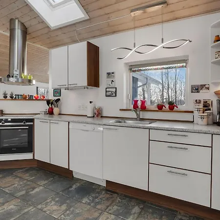 度假居 Toftlund With A Fireplace 09 *