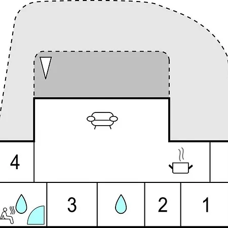Toftlund With A Fireplace 09 *